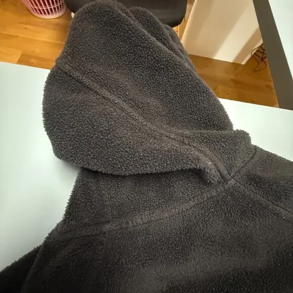 Columbia Hooded Vest Women MED M Benton Springs Fleece Zip Outdoors Hiking, 2919 - Picture 9 of 9